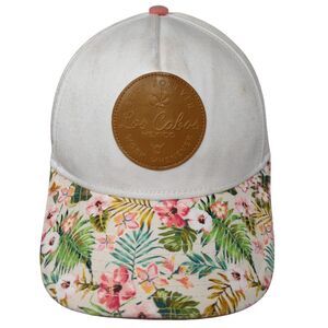 Los Cabos Mexico Slideback Hat Multicolor OSFA Floral Banana Bay
